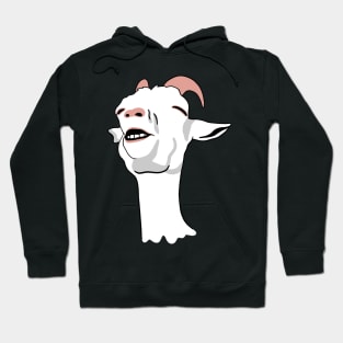 Relieved Goat Meme Hoodie